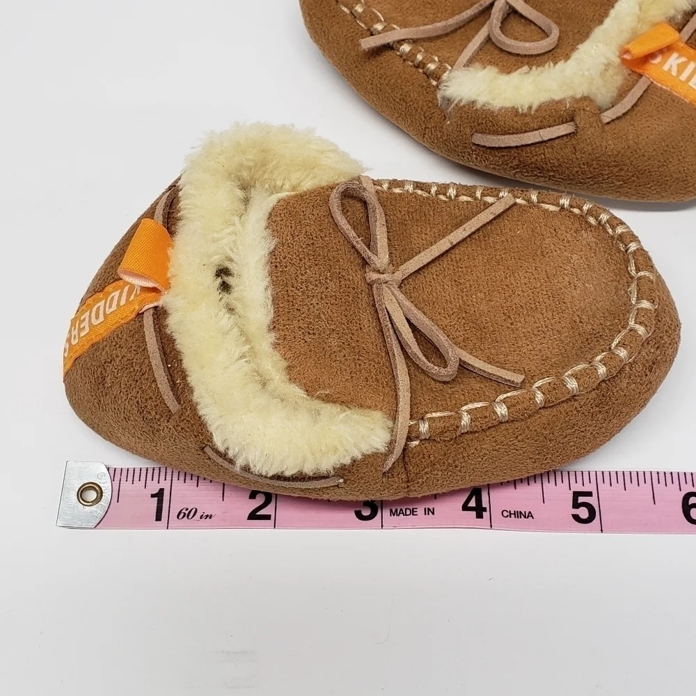 Skidders Faux Leather Moccasins 18m Shoes NWOT